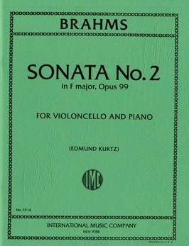Brahms, J: Sonata No. 2 in F major op. 99