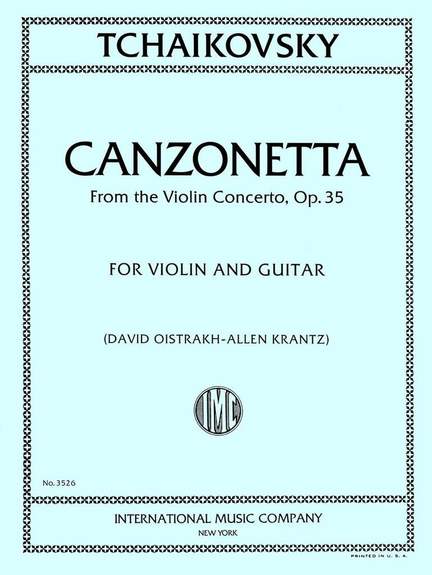 Tchaikovsky: Canzonetta