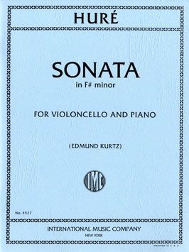Huré, J: Sonata F Sharp Minor