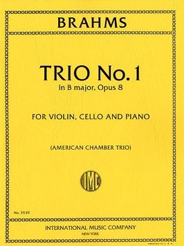 Brahms, J: Trio No1 Op8