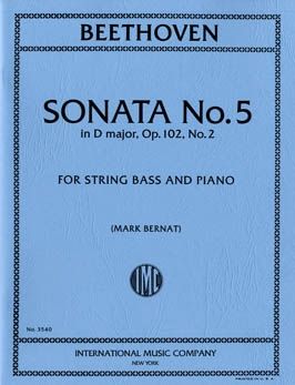 Beethoven, L v: Sonata No.5 D major Op.102 No.2 op. 102/2
