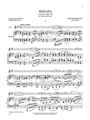 Brahms, J: Sonata A Major Op.100
