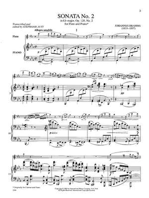 Brahms, J: Sonata op. 120/2