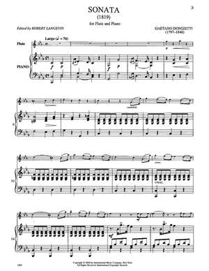 Donizetti, G: Sonata (1819)