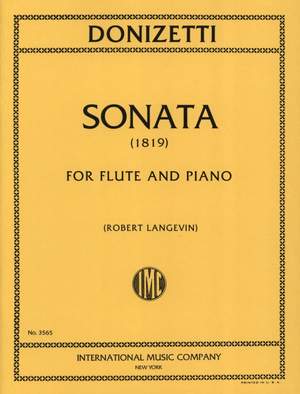 Donizetti, G: Sonata (1819)