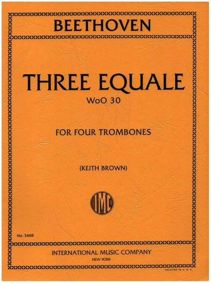 Beethoven: Three Equale WoO.30