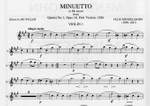 Mendelssohn: Minuetto Op18 2vln 2vla Vc Product Image