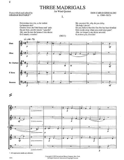 Gesualdo&#x20;da&#x20;Venosa,&#x20;C&#x3A;&#x20;3&#x20;Madrigals