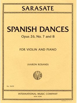 Sarasate: Spanish Dances op.26/7/8