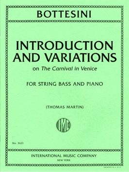 Bottesini, G: Introduction and Variations