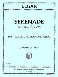 Elgar, E: Serenade E minor op.20