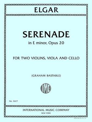 Elgar, E: Serenade E minor op.20