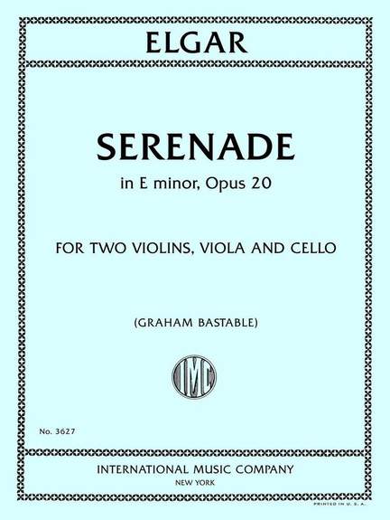 Elgar, E: Serenade E minor op.20