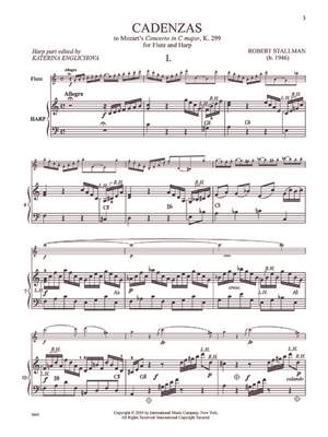 Stallman, R: Cadenzas to Mozart's Concerto in C Major kv.299