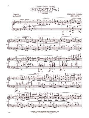 Chopin, F: Impromptu No. 3 and Fantaisie-Impromptu op.51 & 66