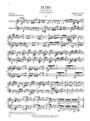 Haydn, J: Echo Hob.II No.39