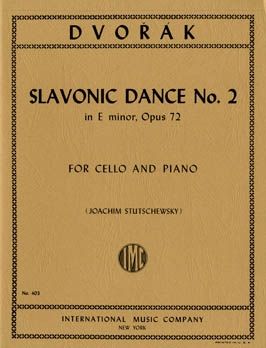 Dvořák, A: Slavonic Dance No.2 Emin Op72