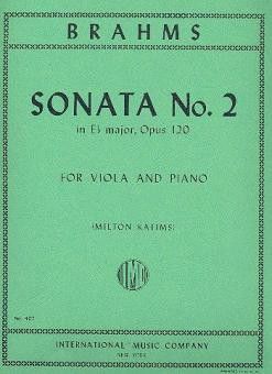 Brahms, J: Sonata No.2 E flat major op.120