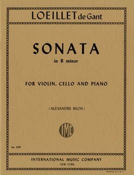 Loeillet de Gant, J B: Sonata in B minor