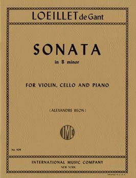 Loeillet de Gant, J B: Sonata in B minor B minor