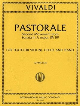 Vivaldi, A: Pastorale Fl Vc Pft