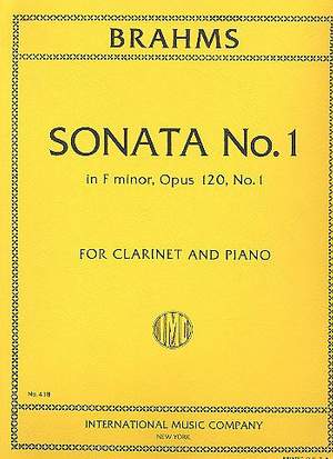 Brahms, J: Sonata No. 1 Op. 120