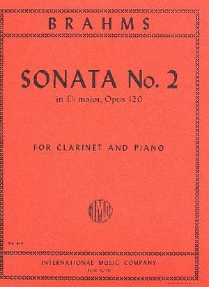 Brahms, J: Sonata No. 2 op. 120