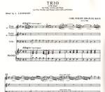 Bach, C P E: Trio in Bb major Product Image