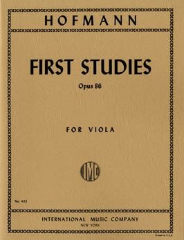 Hofmann, R: First Studies (in the 1st Position) op.86