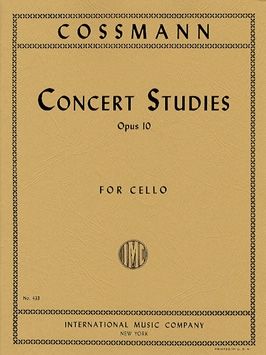 Cossmann, B: Concert Studies op.10