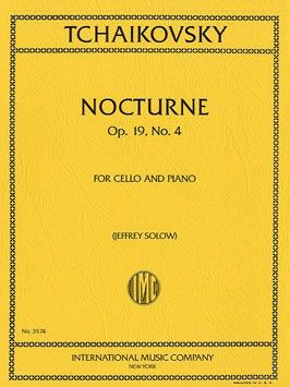 Tchaikovsky, P I: Nocturne op. 19/4