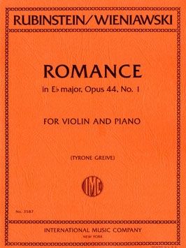 Rubinstejn, G: Romance in Eb major op.44/1