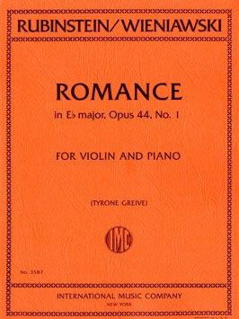 Rubinstejn, G: Romance in Eb major E flat major op.44/1