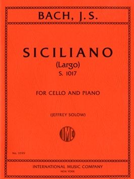 Bach, J S: Siciliano (Largo) BWV1017
