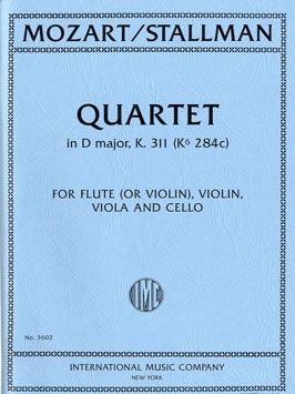 Mozart, W A: Quartet D Major K.311 (K.284C)