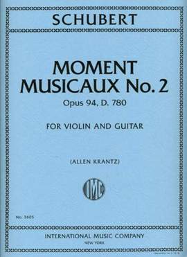 Schubert: Moment Musicaux No.2 op.94 D780