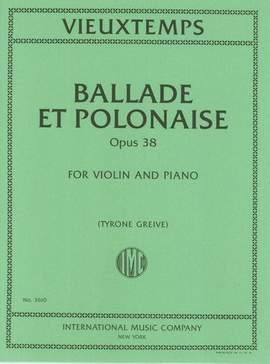Vieuxtemps, H: Ballade et Polonaise op.38