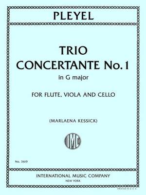 Pleyel, I J: Trio Concertante No.1 in G major G major