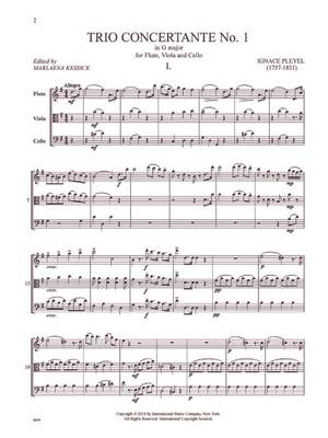 Pleyel, I J: Trio Concertante No.1 in G major