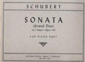Schubert, F P: Sonata C major op.140 D812