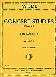 Milde, L: 50 Concert Studies Volume 2 op. 26 Vol. 2
