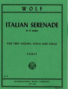 Wolf, H P J: Italian Serenade in G major