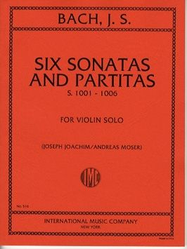 Bach, J S: Six Sonatas and Partitas for Violin Solo BWV 1001-1006
