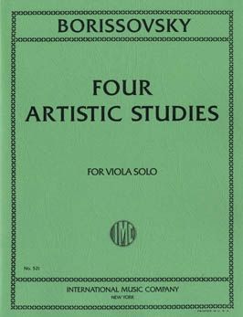 Borisovsky, V V: Four Artistc Studies