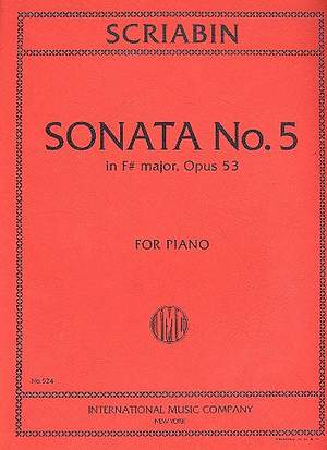 Scriabin: Sonata No.5 Fsmaj Op53