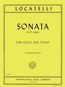 Locatelli, P A: Sonata Dmaj Vc Pft