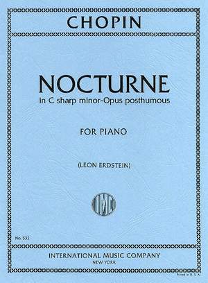 Chopin, F: Nocturne C sharp minor PF