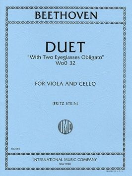 Beethoven, L v: Duet WoO 32