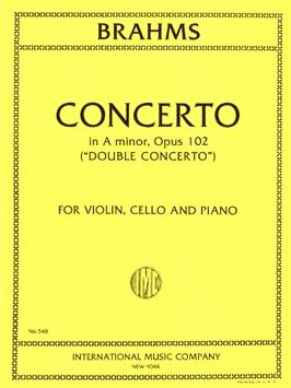 Brahms, J: Concerto in A minor op. 102