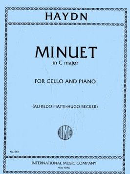 Haydn, J: Minuet in C major